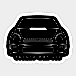 Subaru WRX STI - Stencil Sticker